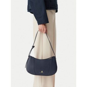 Torebka Beverly Hills Polo Club. Niebieskie torebki klasyczne Beverly Hills Polo Club, bez wzorów, bez dodatków. Za 179,99 zł.