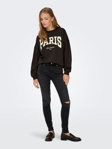 JDY Bluza "Mesa" w kolorze brązowym rozmiar: M. Brązowe bluzy JDY, m, bez wzorów, bez kaptura. Za 109,95 zł.