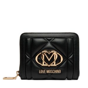 Portfel LOVE MOSCHINO. Czarne portfele LOVE MOSCHINO, bez wzorów. Za 459,99 zł.