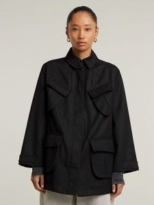 G-Star Kurtka przejściowa w kolorze czarnym rozmiar: XL. Czarne kurtki G-Star, xl, bez wzorów, bez kaptura. Za 326,99 zł.