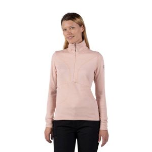 Bluza Rossignol W Blackside Fleece HZ różowa. Czerwone bluzy Rossignol, na zimę, m, bez wzorów, bez kaptura. Za 389,99 zł.