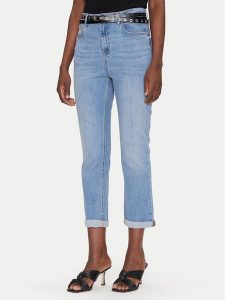 Liu Jo Jeansy UA5019 D4811 Niebieski Straight Fit. Niebieskie jeansy Liu Jo, bez wzorów, z bawełny. Za 439,99 zł.
