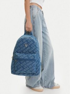 Guess Jeans Plecak CWBEO-GUESS-B-019-09 Niebieski. Niebieskie plecaki Guess Jeans. Za 279,99 zł.