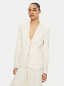 Olsen Marynarka 15001367 Beżowy Regular Fit. Brązowe marynarki i żakiety Olsen, bez wzorów, z syntetyku. Za 339,99 zł.