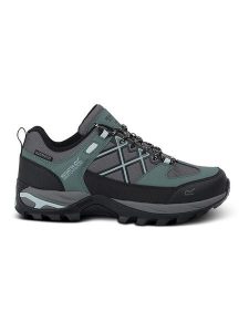 Regatta Buty turystyczne "Samaris III" w kolorze szaro-zielonym rozmiar: 41. Szare buty trekkingowe Regatta, z materiału, bez zapięcia. Za 231,68 zł.
