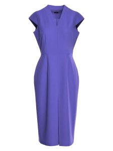 Stylove Sukienka w kolorze fioletowym rozmiar: M. Różowe sukienki Stylove, m, bez wzorów, bez kołnierzyka, bez ramiączek, midi. Za 159,99 zł.