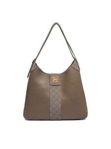 Nine West Torebka CEO-PURE PRESTIGE-JH7308 Szary. Szare torebki klasyczne Nine West, bez wzorów, ze skóry, bez dodatków. Za 349,99 zł.