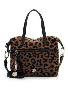 SURI FREY Torebka "Tammy" w kolorze jasnobrązowo-czarnym - 33 x 23 x 13 cm rozmiar: onesize. Brązowe torebki klasyczne SURI FREY, bez wzorów, z materiału, przez ramię, bez dodatków. Za 86,99 zł.