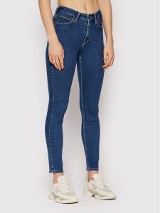 Lee Jeansy Foreverfit L32SOVWD 112145053 Granatowy Forever Fit. Niebieskie jeansy Lee, bez wzorów, z bawełny. Za 264,99 zł.