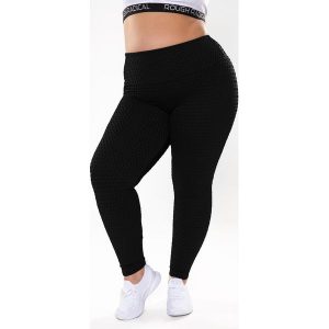 Legginsy antycellulitowe fitness damskie Rough Radical Impulse Plus size. Zielone legginsy ROUGH RADICAL, bez wzorów. Za 169,99 zł.
