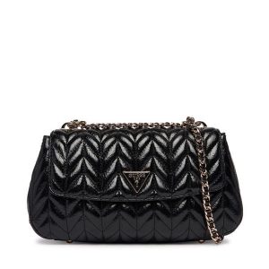 Torebka Guess. Czarne torebki klasyczne Guess, z aplikacjami, bez dodatków. Za 639,99 zł.