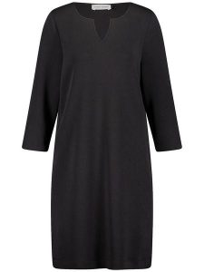 Gerry Weber Sukienka w kolorze czarnym rozmiar: 36. Czarne sukienki Gerry Weber, na co dzień, bez wzorów, bez kołnierzyka, bez ramiączek, midi, proste. Za 153,71 zł.