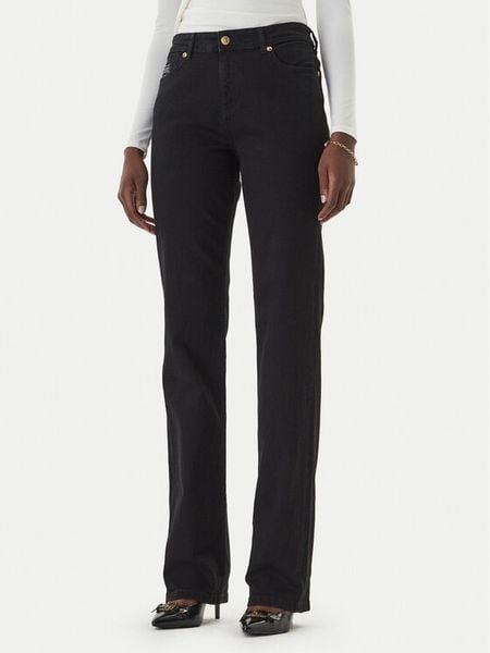 Versace Jeans Couture Jeansy 80HAB581 CDW00 Czarny Slim Fit. Czarne jeansy Versace Jeans Couture, bez wzorów, z bawełny. Za 488,99 zł.