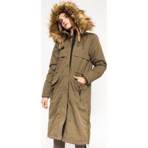 Medicine - Parka Grey Earth. Szare kurtki marki MEDICINE, z bawełny. W wyprzedaży za 159,90 zł.
