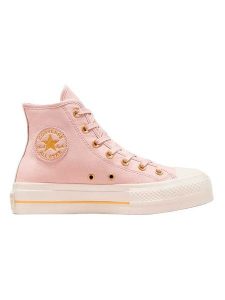 Converse Sneakersy "Chuck Taylor Lift" w kolorze jasnoróżowym rozmiar: 42,5. Różowe trampki Converse, bez wzorów, za kostkę, bez zapięcia. Za 311,85 zł.