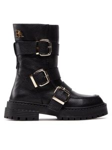 Rage Age Trapery RA-87-06-000483 Czarny. Czarne buty zimowe Rage Age, ze skóry, bez obcasa, bez zapięcia. Za 599,00 zł.