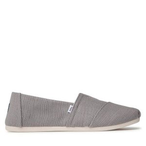 Tenisówki Toms. Szare trampki Toms, bez wzorów, bez zapięcia. Za 159,99 zł.