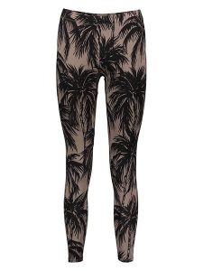 Juvia Legginsy w kolorze czarno-beżowym rozmiar: XXS. Brązowe legginsy Juvia, bez wzorów. Za 109,95 zł.
