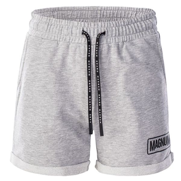 Spodenki damskie treningowe Magnum Caprea Shorts Wo's - szare, Rozmiar XS. Szare szorty MAGNUM, bez wzorów, z bawełny. Za 64,99 zł.