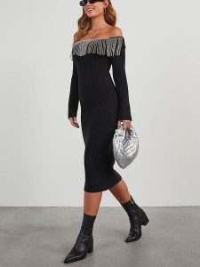 Milan Kiss Sukienka w kolorze czarnym rozmiar: XL. Czarne sukienki Milan Kiss, xl, bez wzorów, bez kołnierzyka, bez ramiączek, midi. Za 165,99 zł.