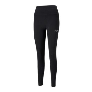 Legginsy Damskie Z Wysokim Stanem. Czarne legginsy Puma, bez wzorów, z podwyższonym stanem. Za 178,99 zł.