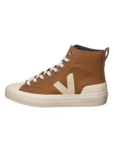 Veja Sneakersy "Wata II Low" w kolorze kremowo-jasnobrązowym rozmiar: 36. Brązowe trampki Veja, bez wzorów, za kostkę, bez zapięcia. Za 297,26 zł.