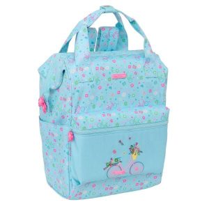 Plecak na Laptopa Safta safta Niebieski. Niebieskie plecaki MBRANDS. Za 165,45 zł.