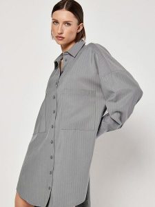 Apricot Sukienka w kolorze szarym rozmiar: XL. Szare sukienki Apricot, xl, bez wzorów, bez kołnierzyka, bez ramiączek, mini. Za 123,25 zł.