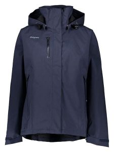 Bergans Kurtka przejściowa w kolorze granatowym rozmiar: M. Niebieskie kurtki Bergans, m, bez wzorów, bez kaptura. Za 434,85 zł.