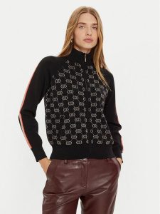 Liu Jo Sport Kardigan TF4224 MS63L Czarny Regular Fit. Czarne kardigany Liu Jo Sport, z syntetyku. Za 419,99 zł.