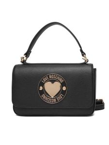 LOVE MOSCHINO Torebka JC4367PP0NKG0000 Czarny. Czarne torebki klasyczne LOVE MOSCHINO, bez wzorów, ze skóry, bez dodatków. Za 669,99 zł.