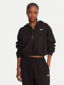 Reebok Bluza Reebok X Ewa Chodakowska RK25307CCW Czarny Relaxed Fit. Czarne bluzy Reebok, xl, bez wzorów, z syntetyku, bez kaptura. Za 199,99 zł.