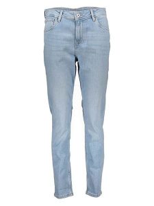 Pepe Jeans Dżinsy - Slim fit - w kolorze błękitnym rozmiar: W31/L32. Niebieskie jeansy Pepe Jeans, z aplikacjami, z jeansu. Za 114,17 zł.