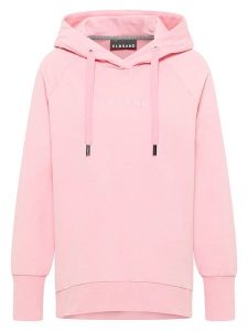 ELBSAND Bluza "Svana" w kolorze jasnoróżowym rozmiar: S. Różowe bluzy ELBSAND, s, bez wzorów, z bawełny, z kapturem. Za 165,99 zł.