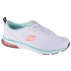 Buty do chodzenia damskie Skechers Skechair Edge Mellow Days. Białe buty sportowe Skechers, bez wzorów, z gumy, bez zapięcia, trekkingowe. Za 387,00 zł.