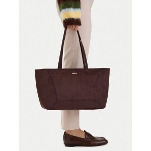 Torebka MEXX. Brązowe shopper bag Mexx, bez wzorów, bez dodatków. Za 229,99 zł.