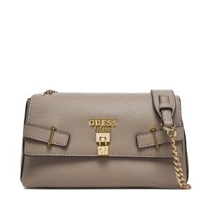 Torebka Guess. Brązowe torebki klasyczne Guess, z aplikacjami, bez dodatków. Za 589,99 zł.