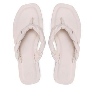 Japonki Jenny Fairy. Brązowe klapki Jenny Fairy, bez wzorów, bez obcasa. Za 119,99 zł.