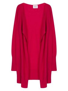 AUTHENTIC CASHMERE Kaszmirowy kardigan "Chesery" w kolorze czerwonym rozmiar: L. Czerwone kardigany AUTHENTIC CASHMERE, l, bez wzorów, z kaszmiru, bez ramiączek. Za 480,90 zł.