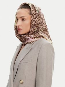 Liu Jo Szal 2A5044 T0300 Beżowy. Brązowe rękawiczki Liu Jo, bez wzorów, z poliesteru. Za 129,99 zł.