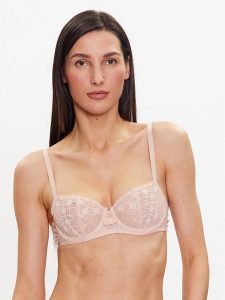 Chantelle Biustonosz z fiszbiną Day To Night C15F50 Beżowy. Brązowe biustonosze Chantelle, bez wzorów, z syntetyku. Za 269,99 zł.