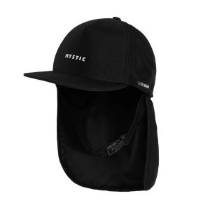 Czapka z daszkiem Mystic Surf Cap Black. Czarne czapki MYSTIC, bez wzorów. Za 139,00 zł.