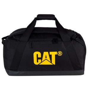 Torba sportowa unisex Caterpillar V-power Duffle. Czarne torby podróżne i sportowe Caterpillar, bez wzorów. Za 169,99 zł.