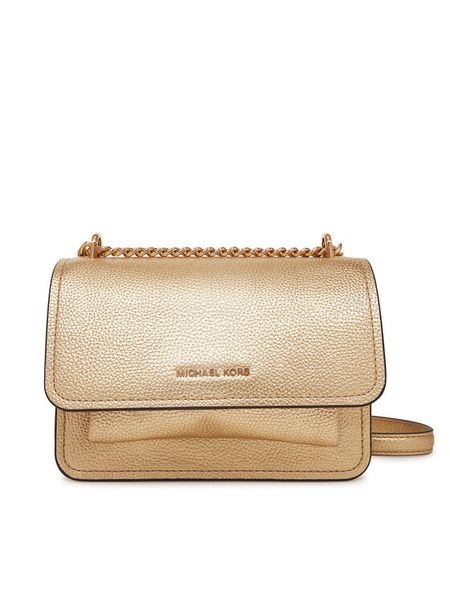 MICHAEL Michael Kors Torebka 32S5GC7C1L Złoty. Żółte torebki klasyczne MICHAEL Michael Kors, bez wzorów, ze skóry, bez dodatków. Za 589,99 zł.