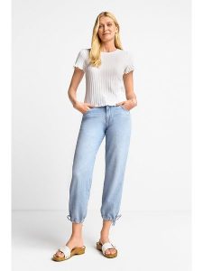 Rich & Royal Dżinsy - Regular fit - w kolorze błękitnym rozmiar: W28/L32. Niebieskie jeansy Rich & Royal, z aplikacjami, ze skóry. Za 219,60 zł.