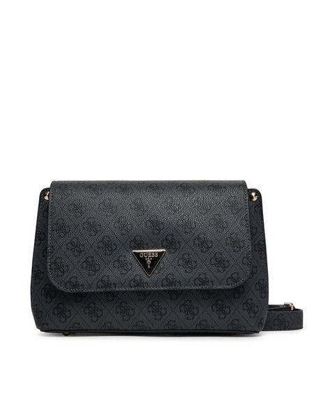 Guess Torebka Meridian II HWSG69 74200 Szary. Szare listonoszki Guess, z aplikacjami, ze skóry, bez dodatków. Za 356,99 zł.