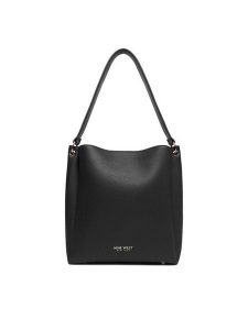 Nine West Torebka CEO-ARIA-S24414 Czarny. Czarne torebki klasyczne Nine West, bez wzorów, z materiału, bez dodatków. Za 229,99 zł.