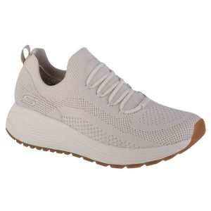 Buty Kobieta Skechers Bobs Sparrow 2.0 Allegiance biały. Białe buty sportowe Skechers, bez wzorów, bez zapięcia, trekkingowe. Za 319,99 zł.