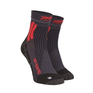 Skarpety biegowe X-Socks Run Speed Two 4.0. Szare skarpetki X-Socks, bez wzorów. Za 120,00 zł.