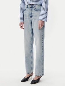 DAY BIRGER ÉT MIKKELSEN Jeansy Lou DAY65243718 Niebieski Regular Fit. Niebieskie jeansy DAY Birger et Mikkelsen, bez wzorów, z bawełny. Za 529,99 zł.